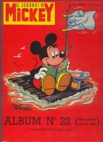 Original comic art related to (Recueil) Mickey (Le Journal de) (1952) - Album n°22 (n°471 à 487)