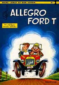 Original comic art related to Marc Lebut et son voisin - Allegro Ford T
