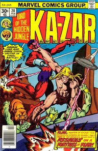 Original comic art related to Ka-Zar (1974) - Assault on a Cold Fortress!