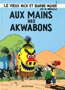 Aux mains des Akwabons - more original art from the same book