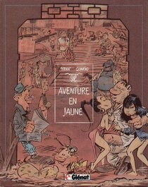 Aventure en jaune - more original art from the same book