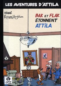 Bak et Flak étonnent Attila - more original art from the same book