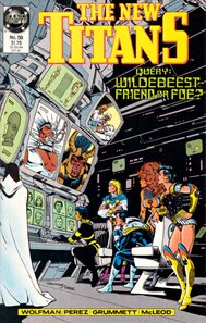 Original comic art related to New Titans (The) (DC Comics - 1988) - Beest of Burden!
