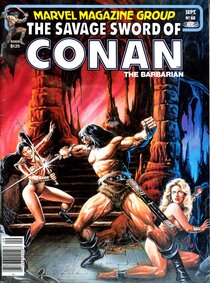 Original comic art related to Savage Sword of Conan The Barbarian (The) (1974) - Black Cloaks of Ophir