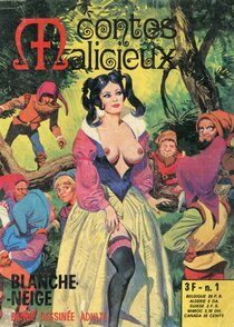 Original comic art related to Contes malicieux - Blanche-Neige