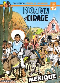 Blondin et Cirage au Mexique - more original art from the same book