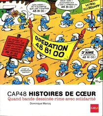 Cap 48 - histoires de cœur - quand bande dessinée rime avec solidarité - voir d'autres planches originales de cet ouvrage