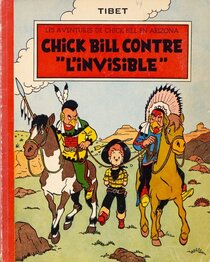 Original comic art related to Chick Bill - Collection du Lombard - Chick Bill contre &quot;L'invisible&quot;