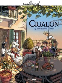 Original comic art related to Cigalon