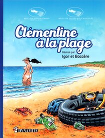Clémentine à la plage - more original art from the same book