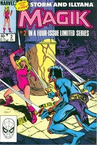 Original comic art related to Magik (1983) - Cold iron hot blood