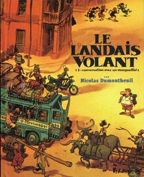 Original comic art related to Landais volant (Le) - Conversation avec un margouillat