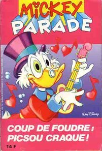 Coup de foudre: Picsou craque - voir d'autres planches originales de cet ouvrage