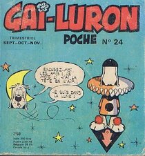 Original comic art related to Gai-Luron (Poche) - Dans la lune