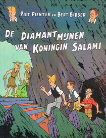 Originaux liés à Piet Pienter en Bert Bibber - De diamantmijnen van koningin Salami