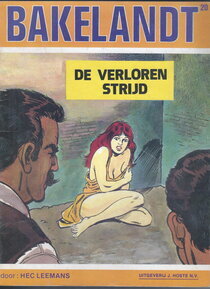 Original comic art related to Bakelandt (en néerlandais) - De verloren strijd