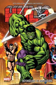 Original comic art related to Hulk (Marvel Deluxe) - Défenseurs vs Agresseurs