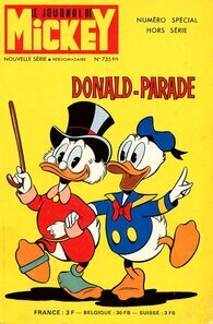 Original comic art related to Mickey Parade (Supplément du Journal de Mickey) - Donald-Parade (735 bis)