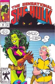 Original comic art related to Sensational She-Hulk (The) (1989) - Doofus ex machina!