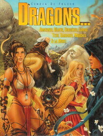Dragons... Amazones, Géants, Sorcières, Lamas, Yétis, Barbares, Mouches & la Mort ! - voir d'autres planches originales de cet ouvrage