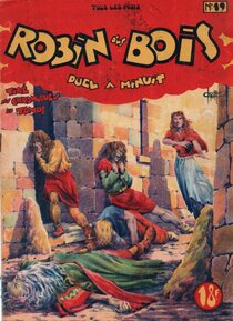 Original comic art related to Robin des bois (Pierre Mouchot) - Duel à minuit