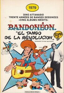Original comic art related to Bandonéon (Delporte/Attanasio) - El tango de la révolucion