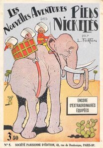 Original comic art related to Pieds Nickelés (Les) (2e série) (1929-1940) - Encore d'extraordinaires équipées