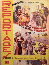 Original comic art related to Reportages Sensationnels (Chott) - Fantax Lord Horace Neighbour et Carole