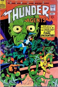 Original comic art related to T.H.U.N.D.E.R. Agents (Tower comics - 1965) - Final Encounter!