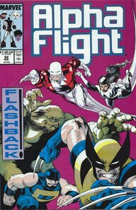 Original comic art related to Alpha Flight Vol.1 (1983) - Flashback!