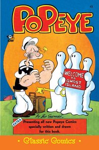 Original comic art related to Classic Popeye (2012) - Ghost Island