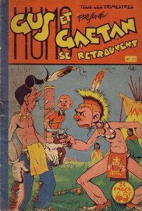 Gus et Gaëtan se retrouvent - more original art from the same book