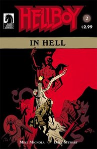 Hellboy in Hell - more original art from the same book