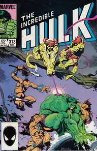 Originaux liés à Incredible Hulk (The) (1968) - Hook, line and sinker