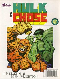 Hulk et la Chose - more original art from the same book