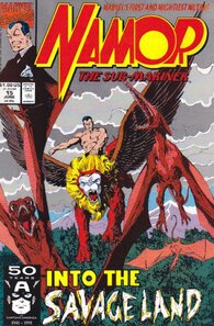 Originaux liés à Namor, The Sub-Mariner (Marvel - 1990) - Into the savage land