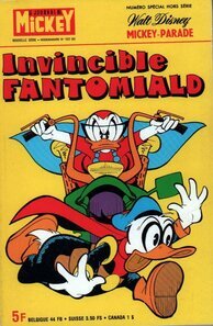 Original comic art related to Mickey Parade (Supplément du Journal de Mickey) - Invincible Fantomiald (1327 bis)