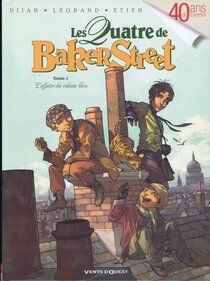 Original comic art related to Quatre de Baker Street (Les) - L'Affaire du rideau bleu