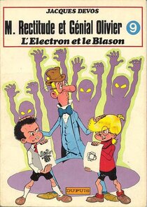 Original comic art related to Génial Olivier - L'électron et le blason