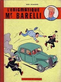 Original comic art related to Barelli - L'énigmatique Mr Barelli