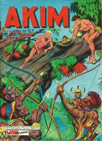 Original comic art related to Akim (1re série - Aventures et Voyages) - L'homme le plus fort du monde