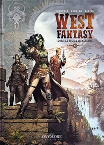 Original comic art related to West Fantasy - L'orc, le juge &amp; le marshal