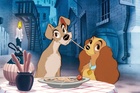 Original comic art related to La Belle et le Clochard / Lady and the Tramp) - La Belle et le Clochard / Lady and the Tramp