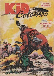 Original comic art related to Kid Colorado (S.E.R) - La Charge de Fort St Louis