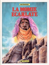Original comic art related to Marc Jourdan - La momie écarlate