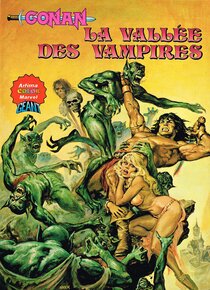 La vallée des vampires - more original art from the same book