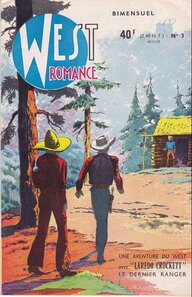 Original comic art related to West Romance (S.E.R) - Laredo crockett : l'attaque du train