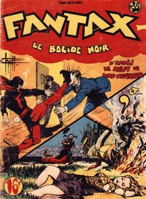 Original comic art related to Fantax (1re série) - Le Bolide Noir