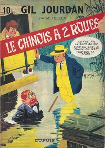 Original comic art related to Gil Jourdan - Le Chinois à 2 roues