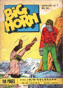 Original comic art related to Big Horn (S.E.R) - Le Colosse de La Montagne